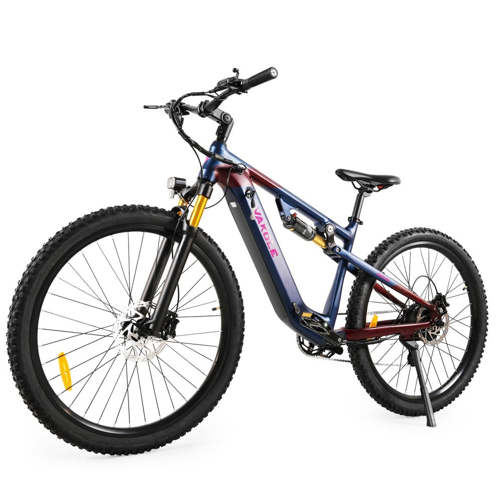 Vakole EMT29 250W 29" E-Mountain Bike 720Wh Cross-Country Full Suspension EMTB with Torque Sensor 48V 15Ah Battery