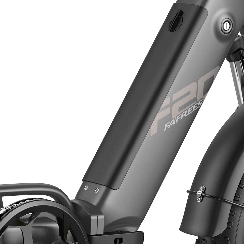 Fafrees FF20 Polar 20" Electric Fat Bike Dual Batteries L1e-B Certified Step-through E-bike
