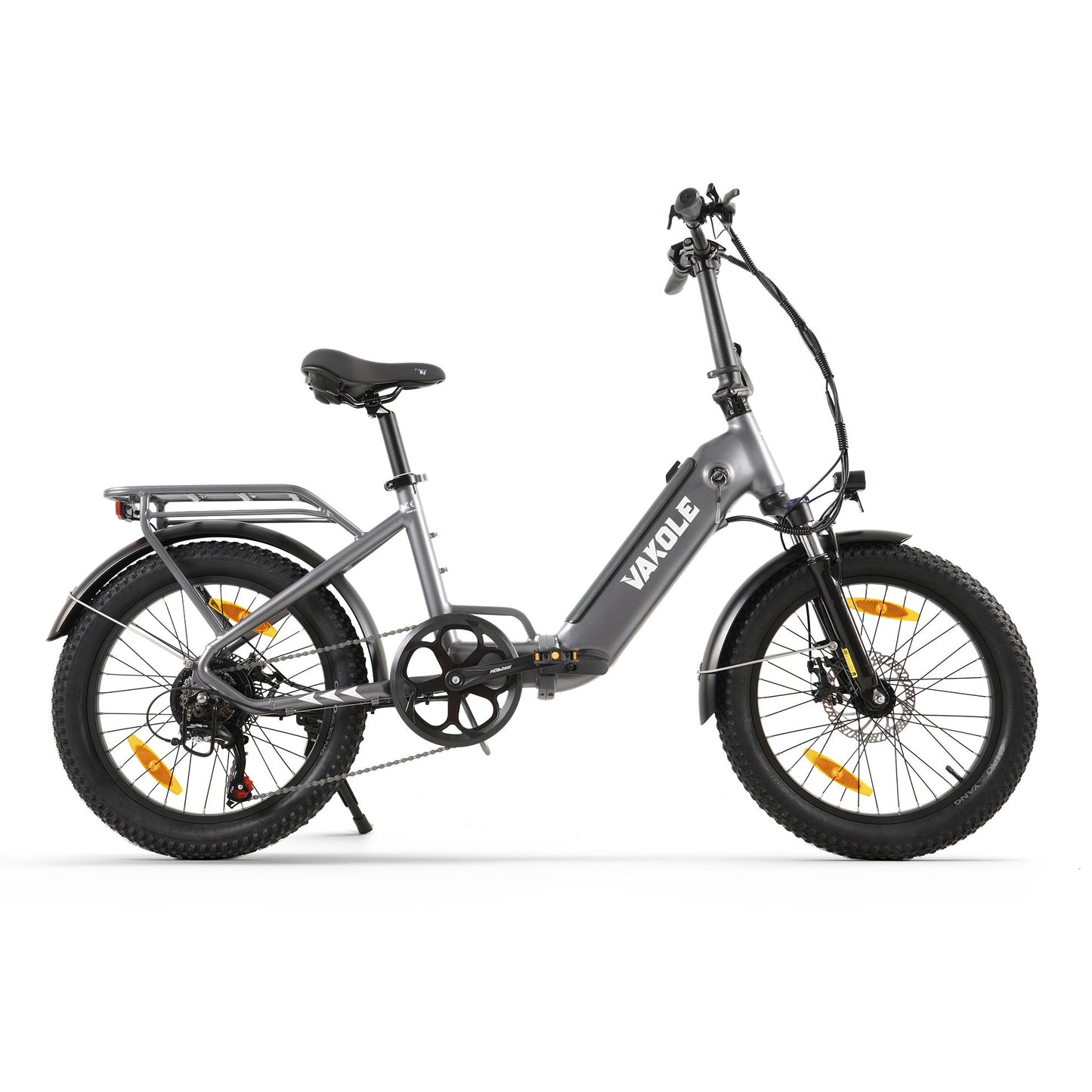 Vakole VT4 2025 Version 250W 20" Foldable Electric Bike 468Wh Compact Step-through E-bike 36V 13Ah Battery