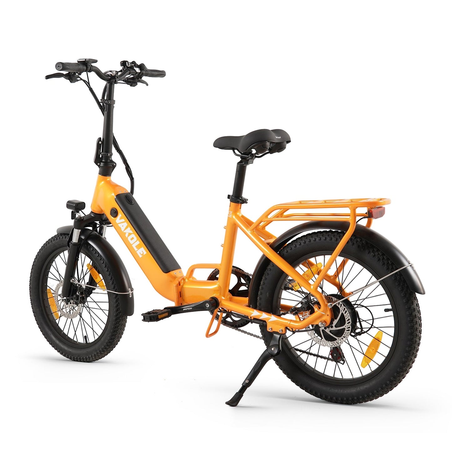 Vakole VT4 2025 Version 250W 20" Foldable Electric Bike 468Wh Compact Step-through E-bike 36V 13Ah Battery