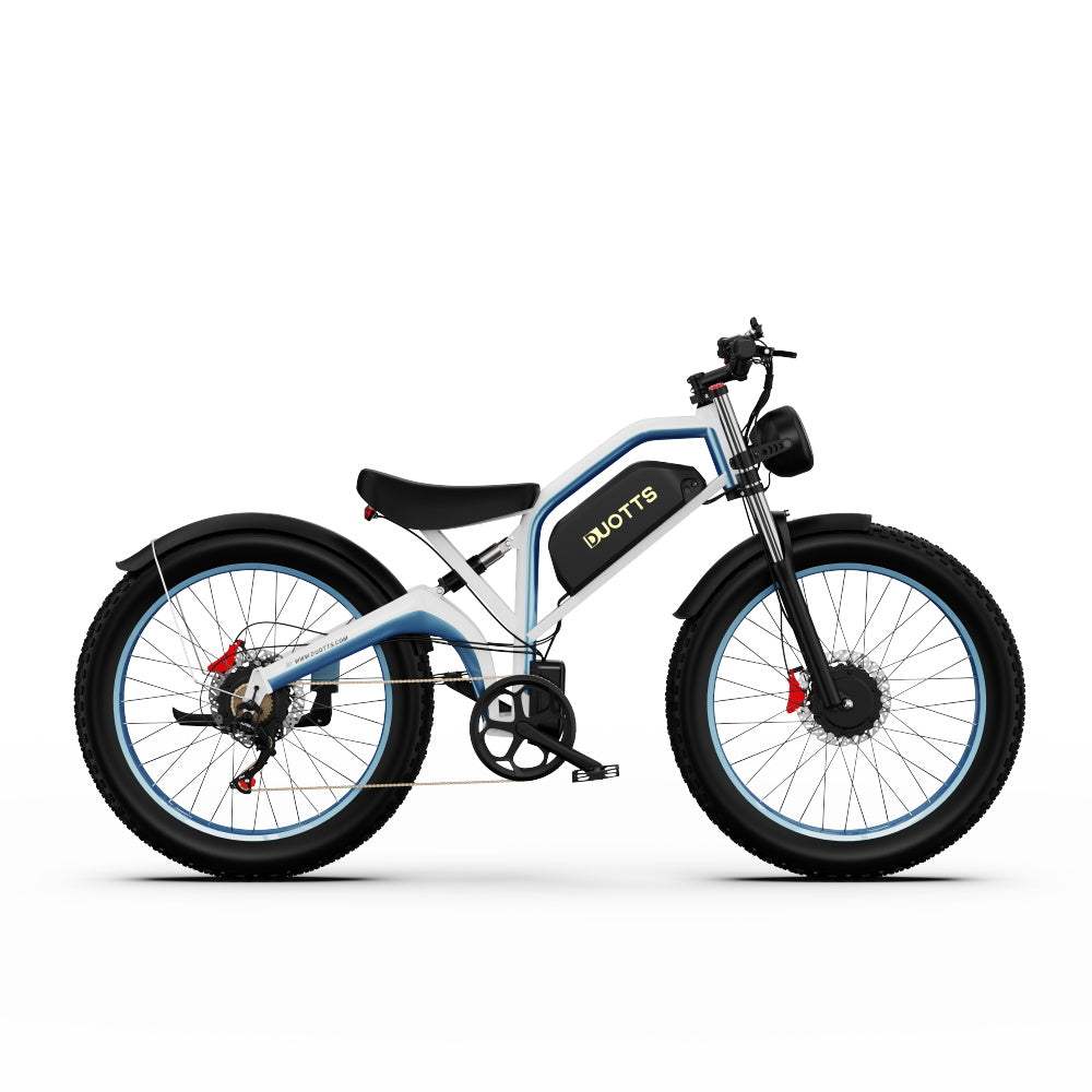 DUOTTS N26 750W*2 Dual Motor 26" Fat Bike 960Wh Moped E-bike 48V 20Ah Battery