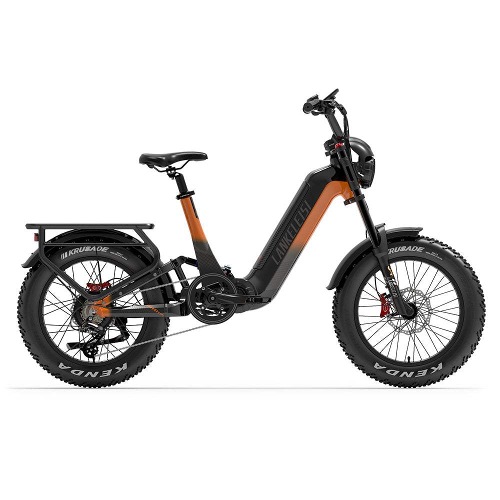 Lankeleisi RX800 Plus 2025 Version 1000W 20" Fat Bike 960Wh Full Suspension Electric Bike with Torque Sensor 48V 20Ah Battery SUV E-Bike