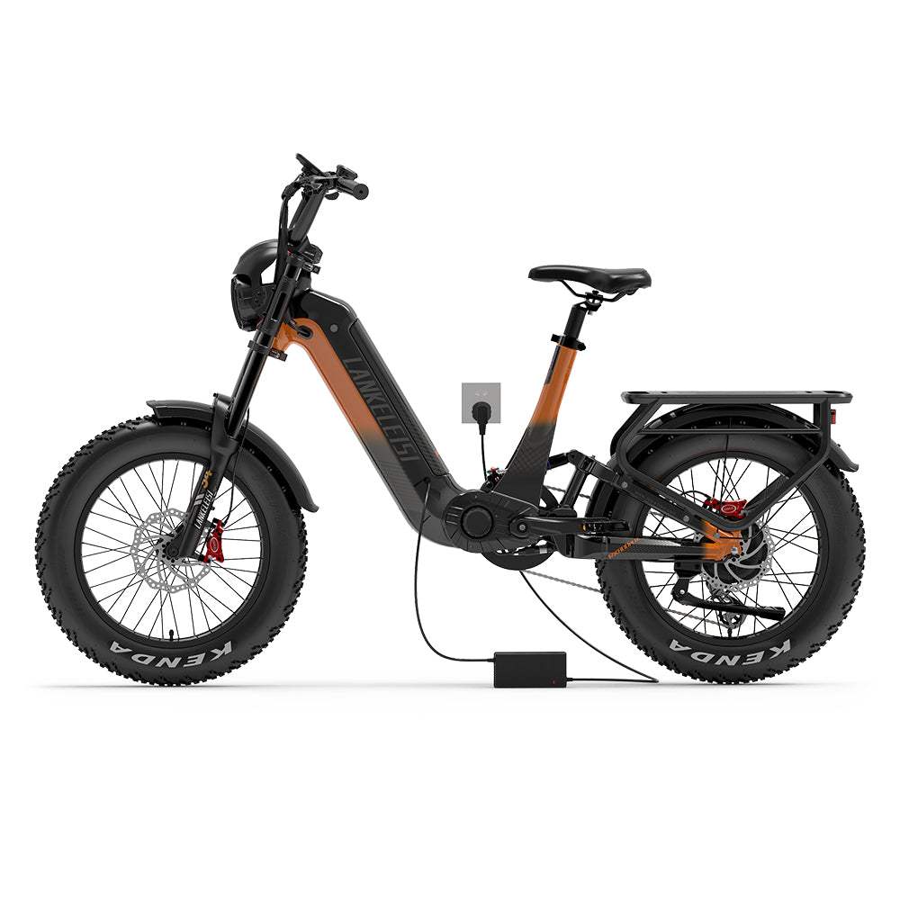 Lankeleisi RX800 Plus 2025 Version 1000W 20" Fat Bike 960Wh Full Suspension Electric Bike with Torque Sensor 48V 20Ah Battery SUV E-Bike