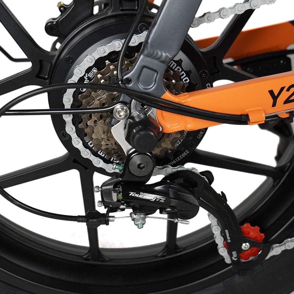 Vakole Y20 Pro 20" Fat Bike 1440Wh Foldable Step-through E-bike 48V 30Ah Battery