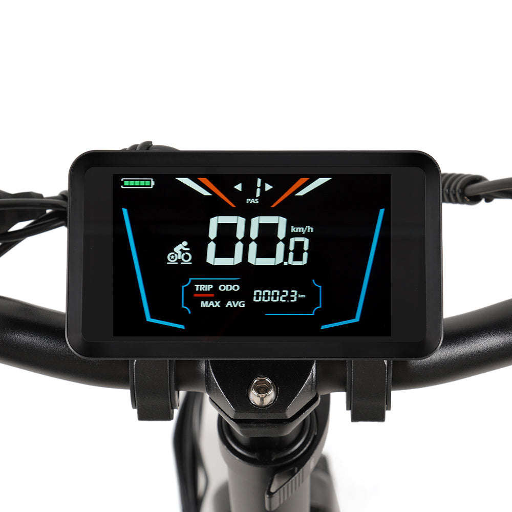 Vakole CO20 MAX 750W*2 Dual Motor 20" Folding Fat Bike 960Wh with Torque Sensor 20Ah Battery
