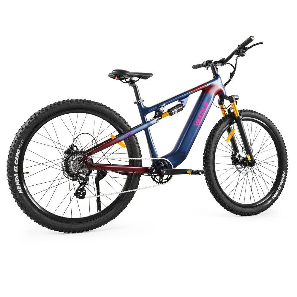 Vakole EMT29 250W 29" E-Mountain Bike 720Wh Cross-Country Full Suspension EMTB with Torque Sensor 48V 15Ah Battery