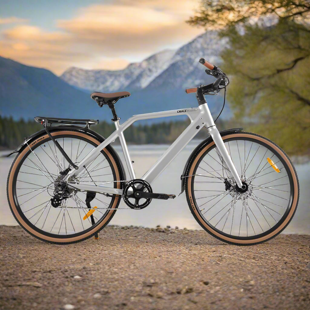 CMACEWHEEL F700 250W 700*38C Gravel Electric Bike 360Wh Lightweight City E-Bike 36V 10Ah Battery