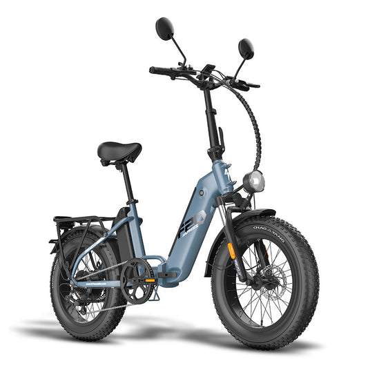 Fafrees FF20 Polar 20" Electric Fat Bike Dual Batteries L1e-B Certified Step-through E-bike