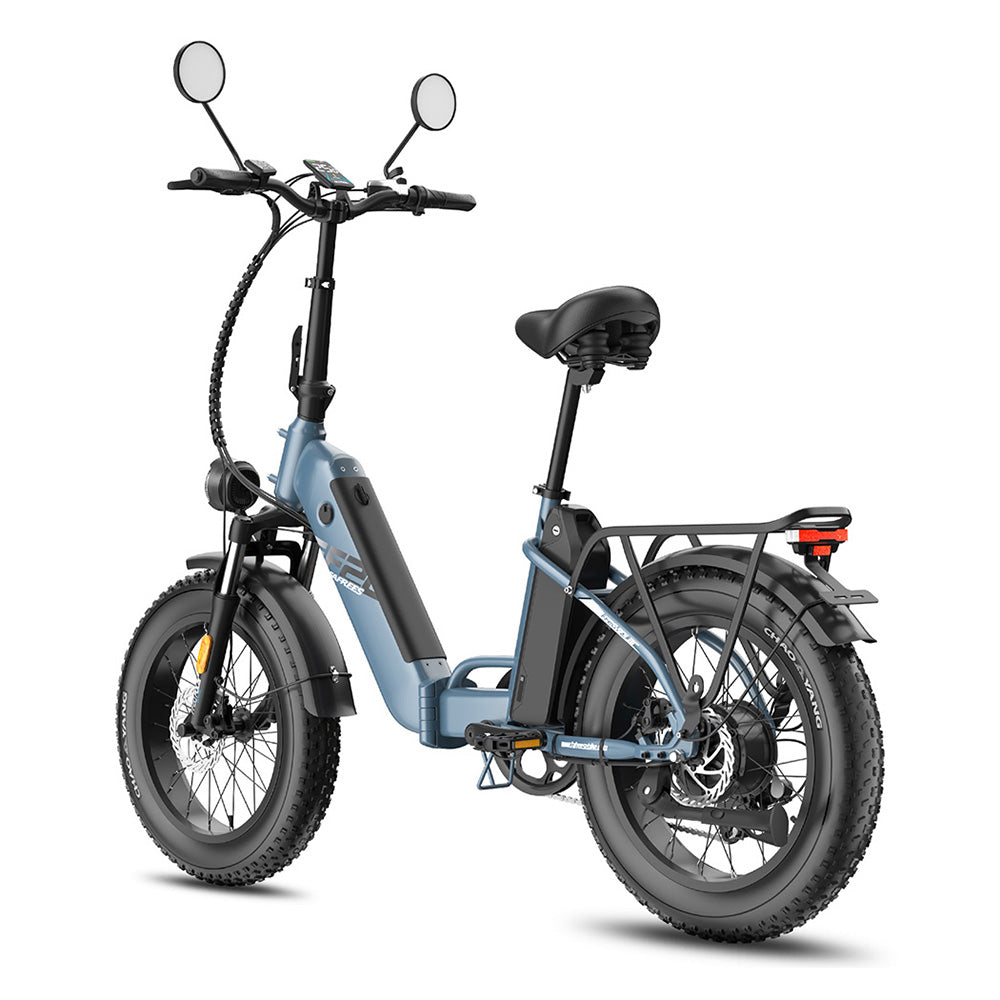 Fafrees FF20 Polar 20" Electric Fat Bike Dual Batteries L1e-B Certified Step-through E-bike