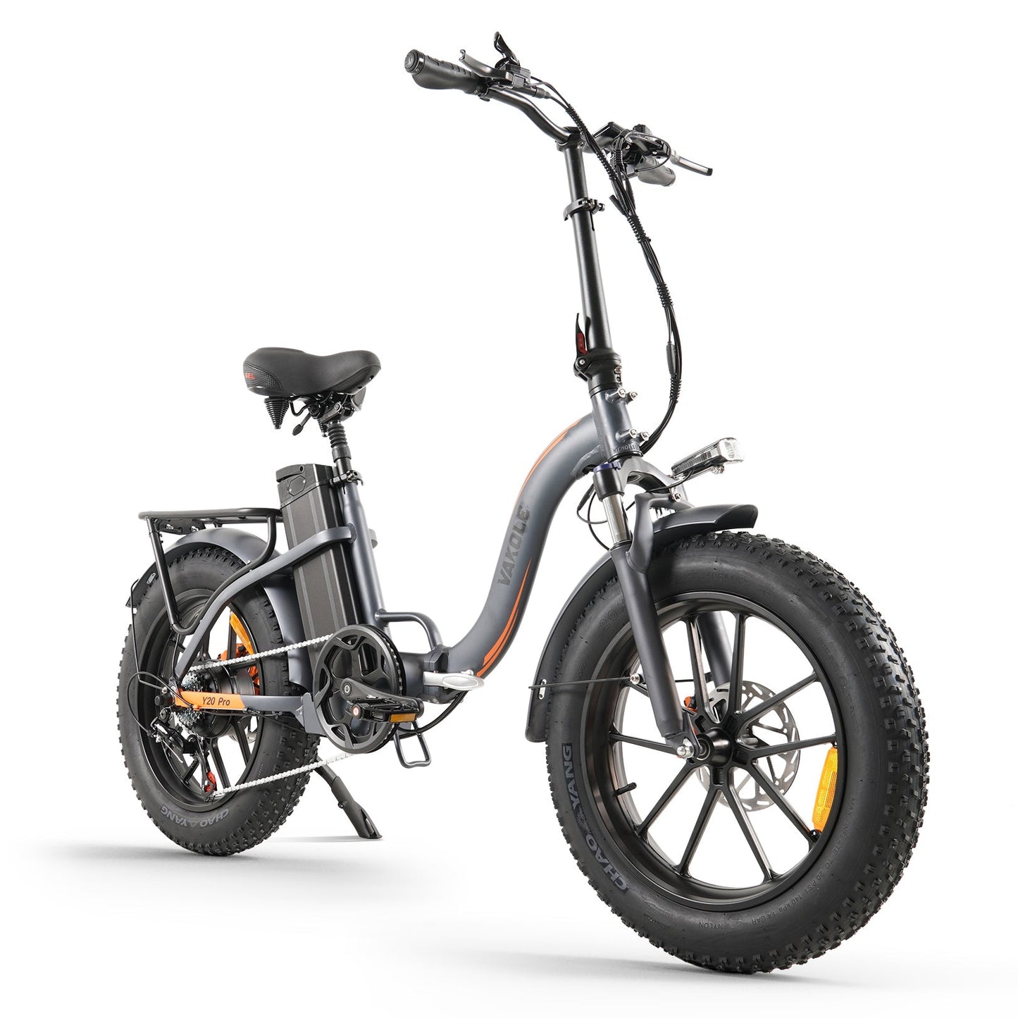 Vakole Y20 Pro 20" Fat Bike 1440Wh Foldable Step-through E-bike 48V 30Ah Battery