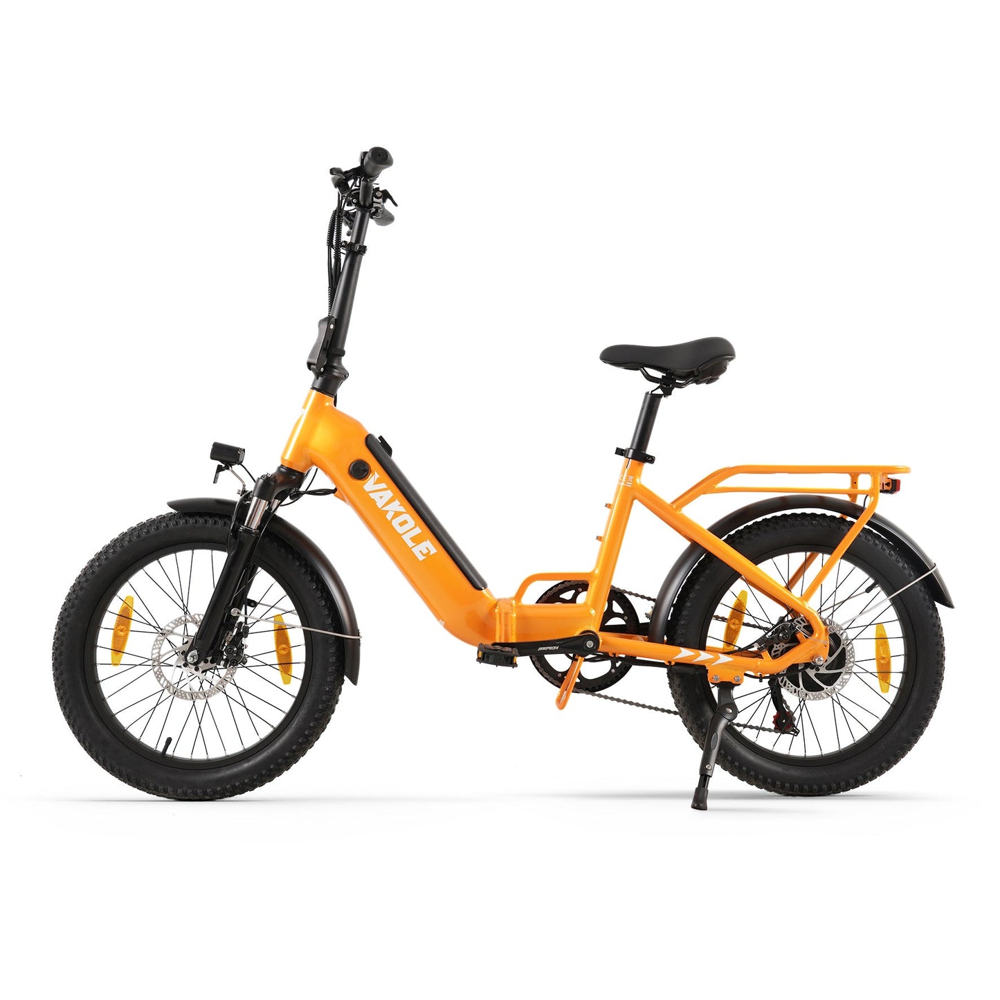 Vakole VT4 2025 Version 250W 20" Foldable Electric Bike 468Wh Compact Step-through E-bike 36V 13Ah Battery