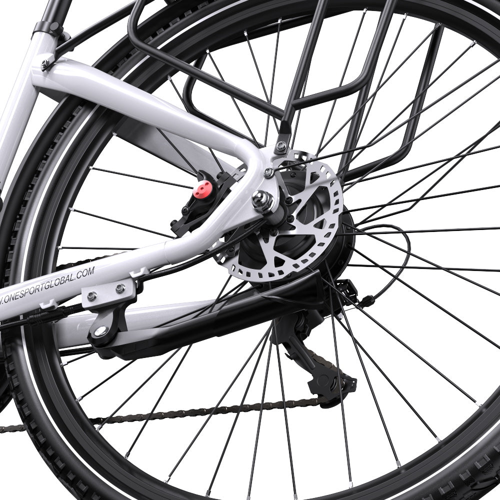 Onesport OT05 Pro 700*50C City E-Bike 810Wh Step-through E-Bike Support App 36V 22.5Ah Battery