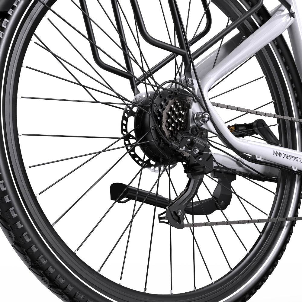 Onesport OT05 Pro 700*50C City E-Bike 810Wh Step-through E-Bike Support App 36V 22.5Ah Battery