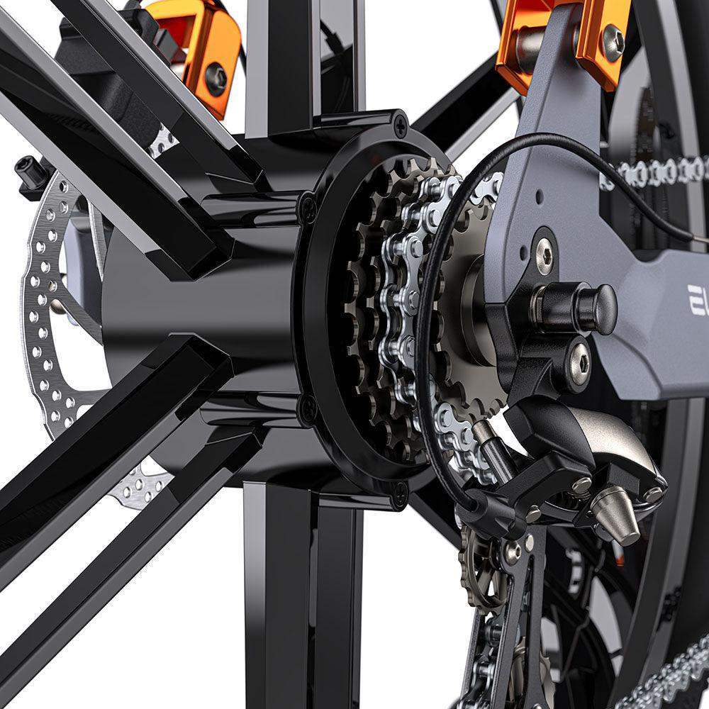 Engwe X26 1000W 26" Fat Bike Foldable E-Mountain Bike Dual Batteries EMTB