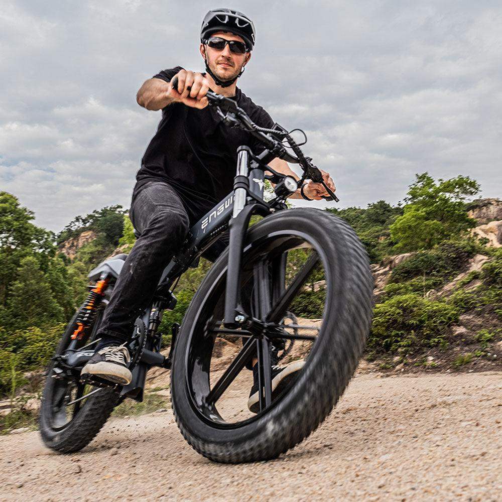 Engwe X26 1000W 26" Fat Bike Foldable E-Mountain Bike Dual Batteries EMTB