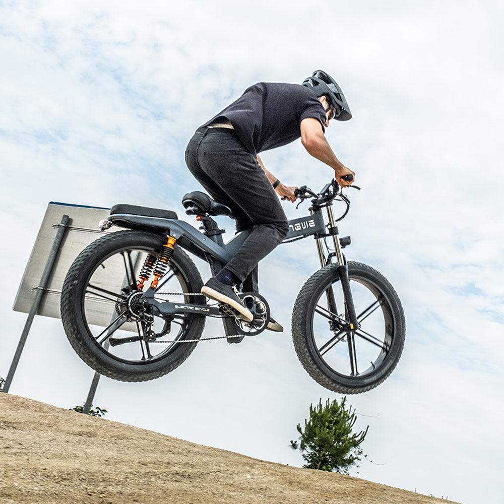 Engwe X26 1000W 26" Fat Bike Foldable E-Mountain Bike Dual Batteries EMTB