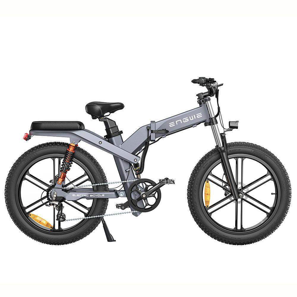 Engwe X26 1000W 26" Fat Bike Foldable E-Mountain Bike Dual Batteries EMTB