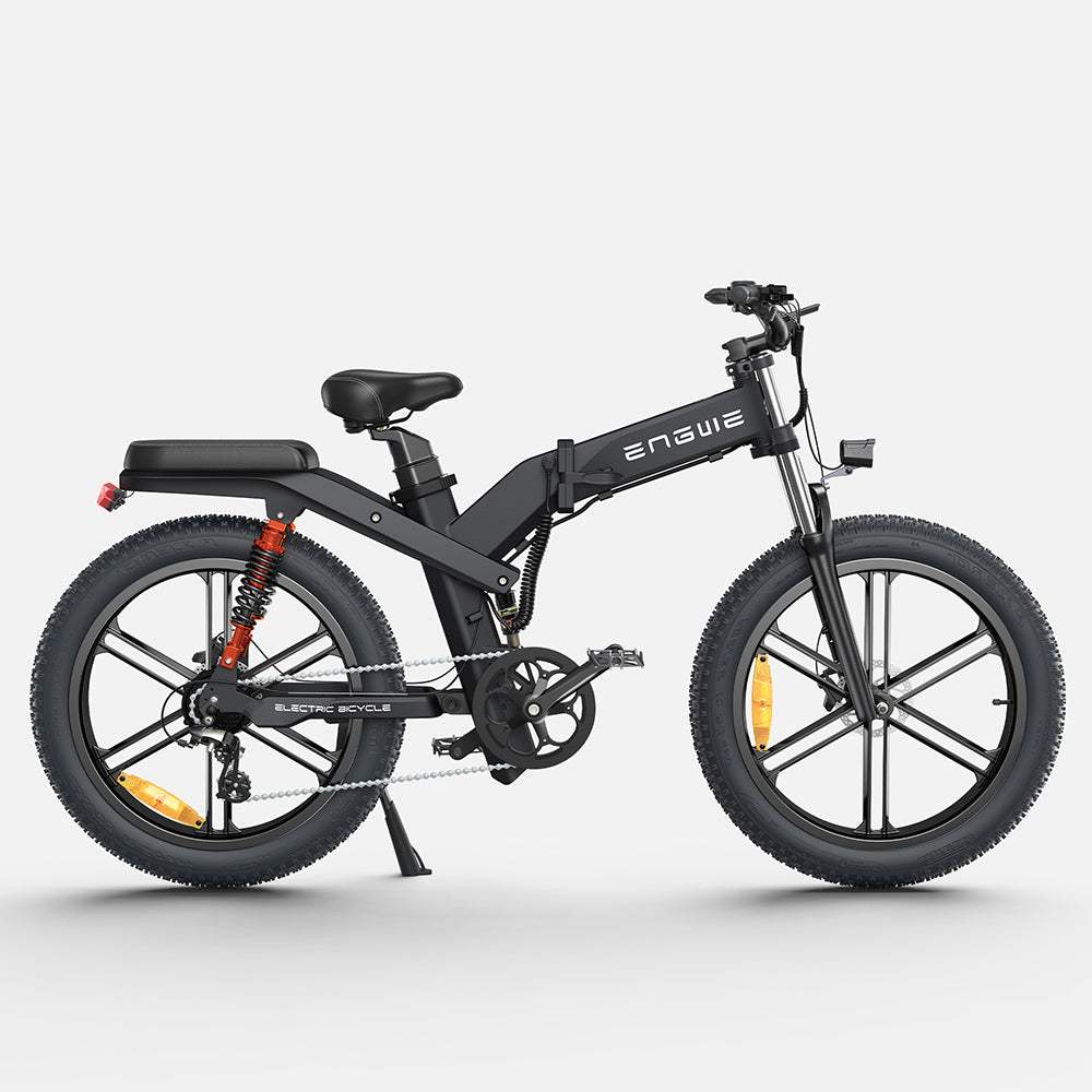 Engwe X26 1000W 26" Fat Bike Foldable E-Mountain Bike Dual Batteries EMTB