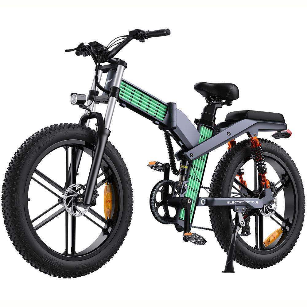 Engwe X26 1000W 26" Fat Bike Foldable E-Mountain Bike Dual Batteries EMTB