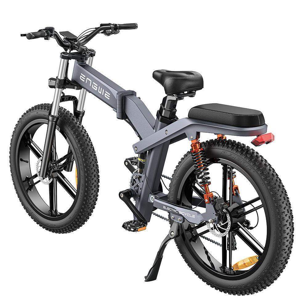 Engwe X26 1000W 26" Fat Bike Foldable E-Mountain Bike Dual Batteries EMTB