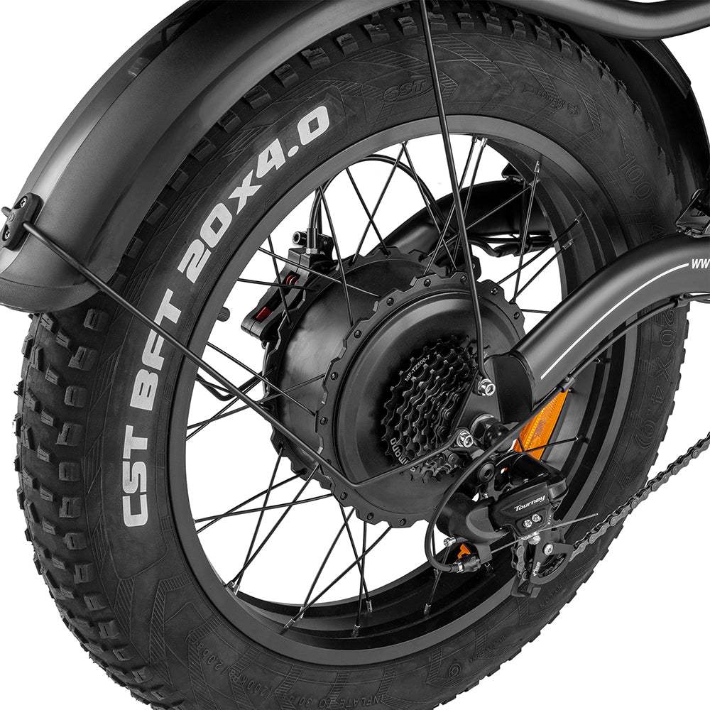 Fafrees F20 X-Max 750W 20" Fat Bike 1440Wh Folding Electric Bike with 48V 30Ah Battery