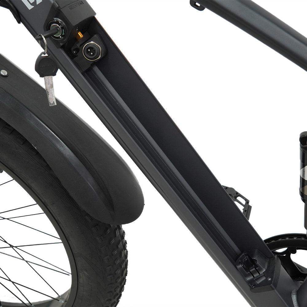 Vakole CO26 750W 26" Fat Bike 768Wh Full Suspension E-Mountain Bike 48V 16Ah Battery
