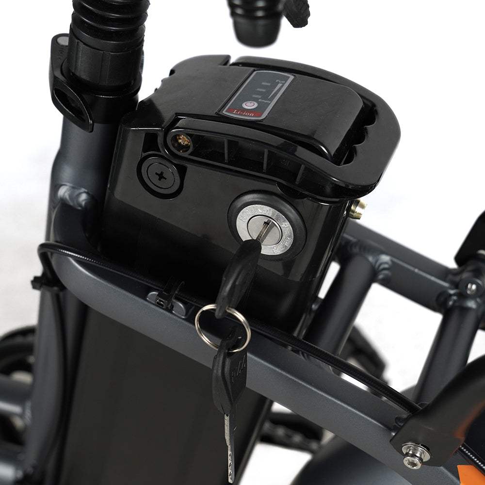 Vakole Y20 Pro 20" Fat Bike 1440Wh Foldable Step-through E-bike 48V 30Ah Battery