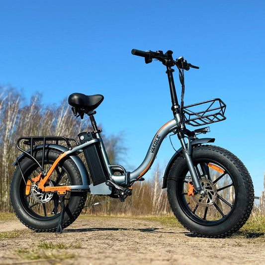 Vakole Y20 Pro 20" Fat Bike 1440Wh Foldable Step-through E-bike 48V 30Ah Battery